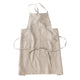 FUTO linen full apron - KINTO
