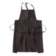 FUTO linen full apron - KINTO