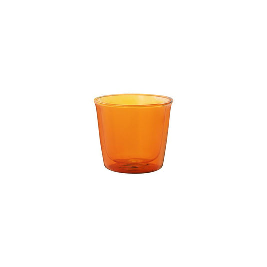 CAST AMBER double wall glass 250ml